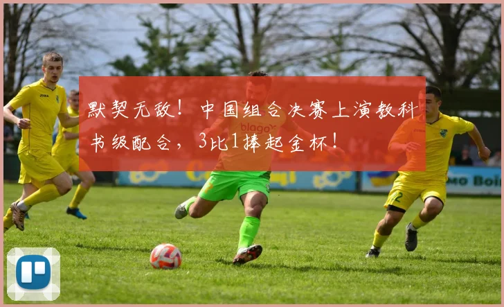 默契无敌!中国组合决赛上演教科书级配合,3比1捧起金杯!